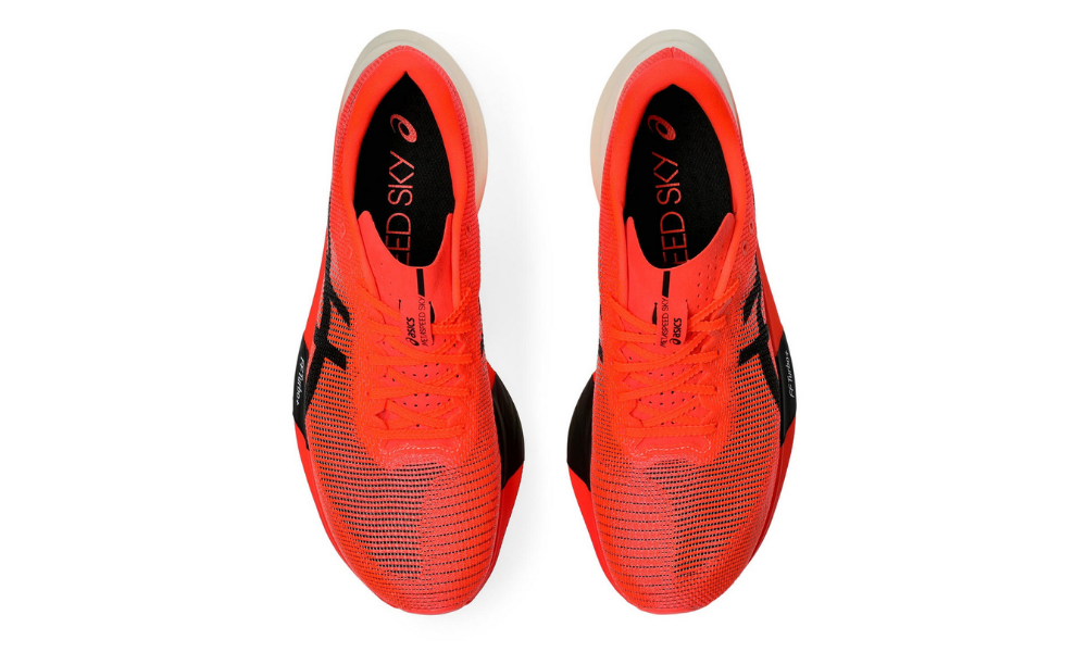 Asics Mestaspeed Ededge Paris "Sunrise Red/Black