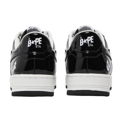 A Bathing Ape Bape Sta Low Black White