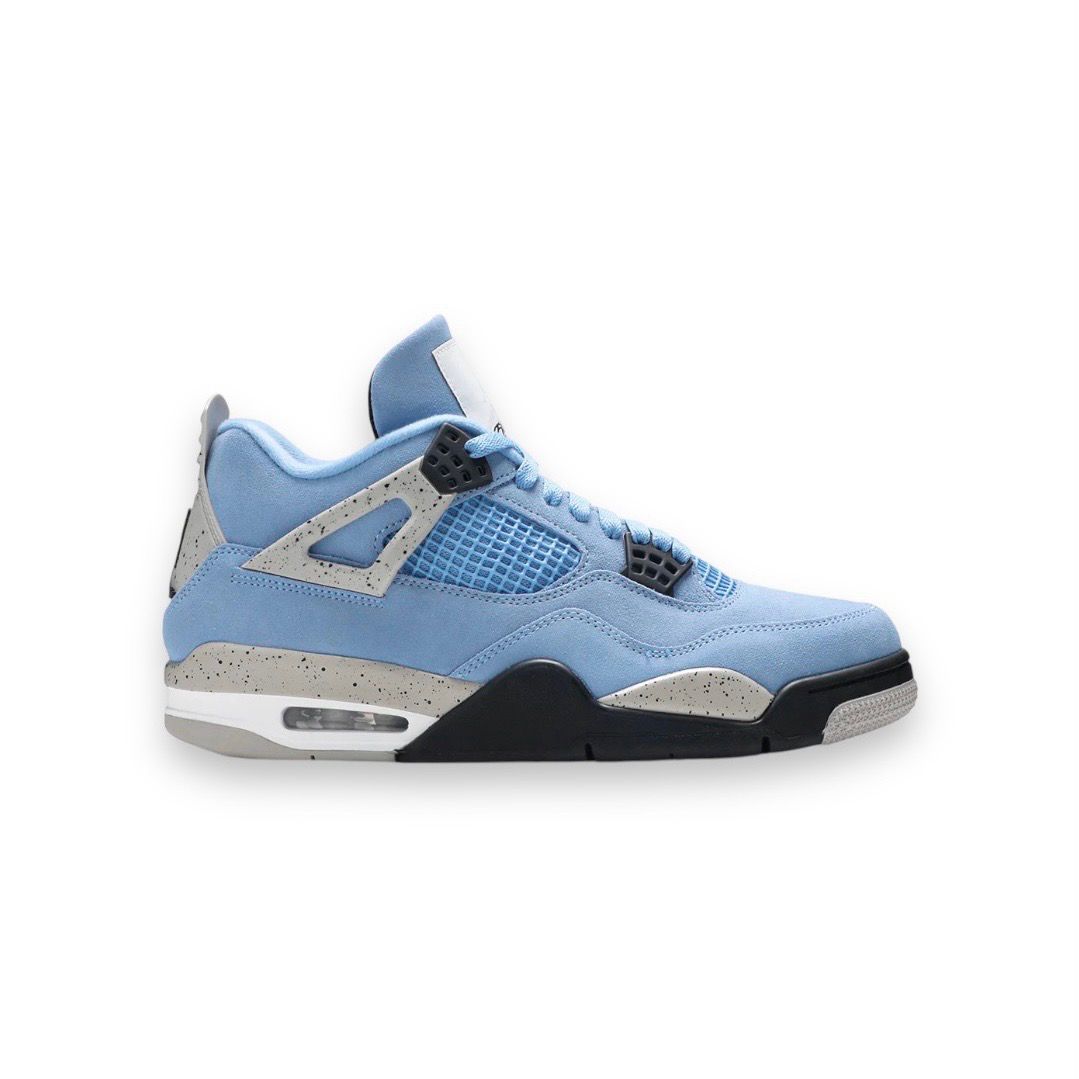 Nike Air Jordan 4 Retro University Blue White Cement Grey