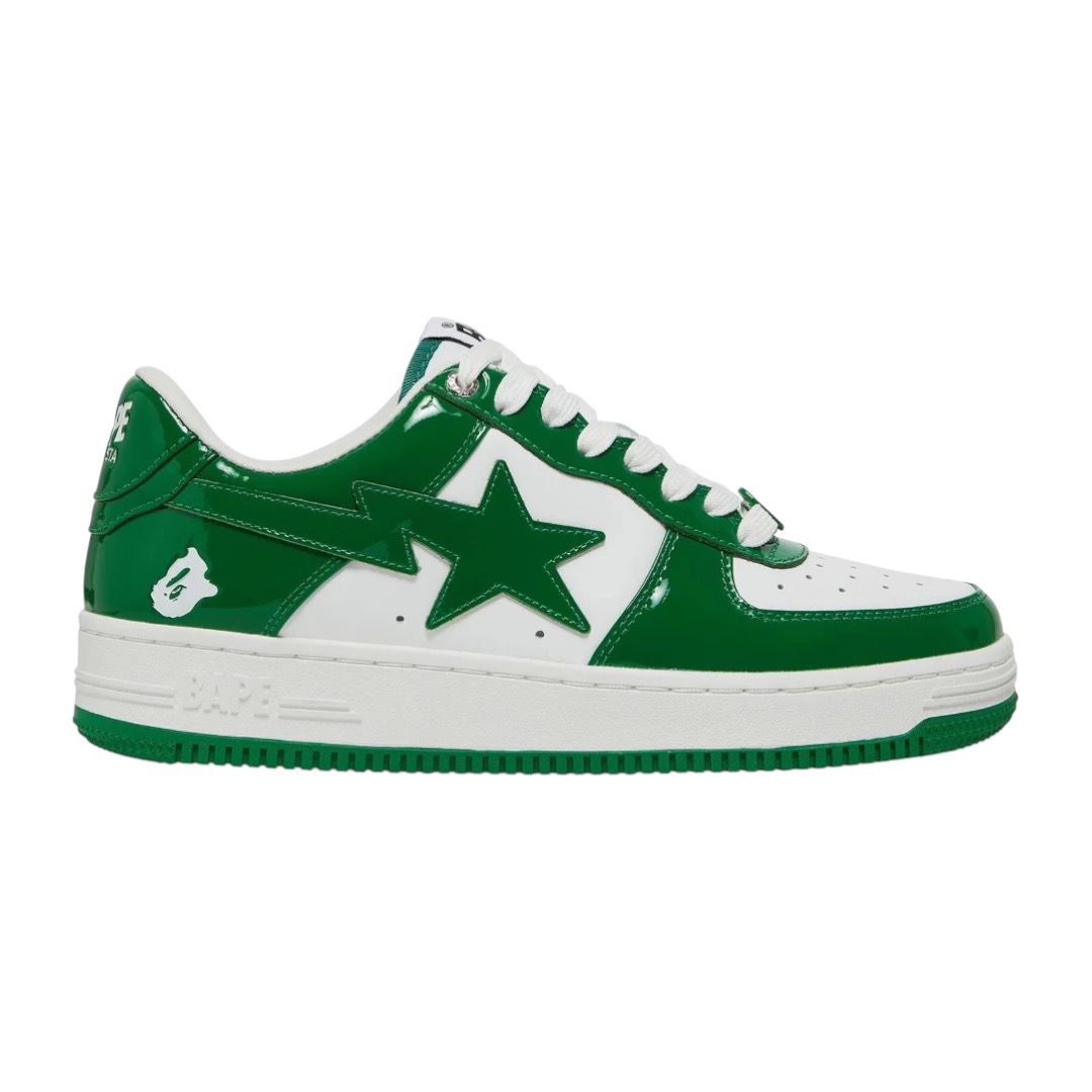 A Bathing Ape Bape Sta Low Green