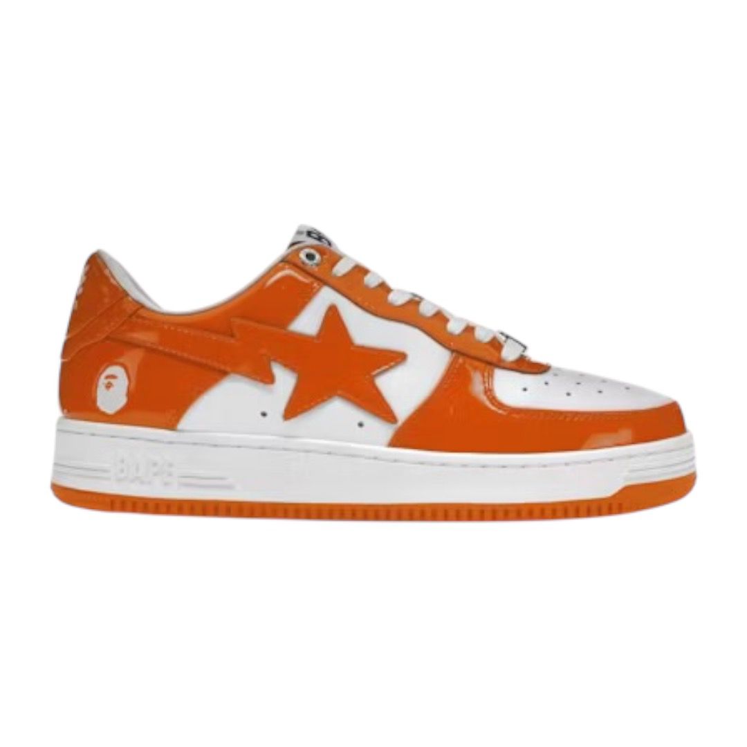 A Bathing Ape Bape Sta Low Orange