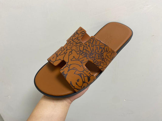 hermes slippers