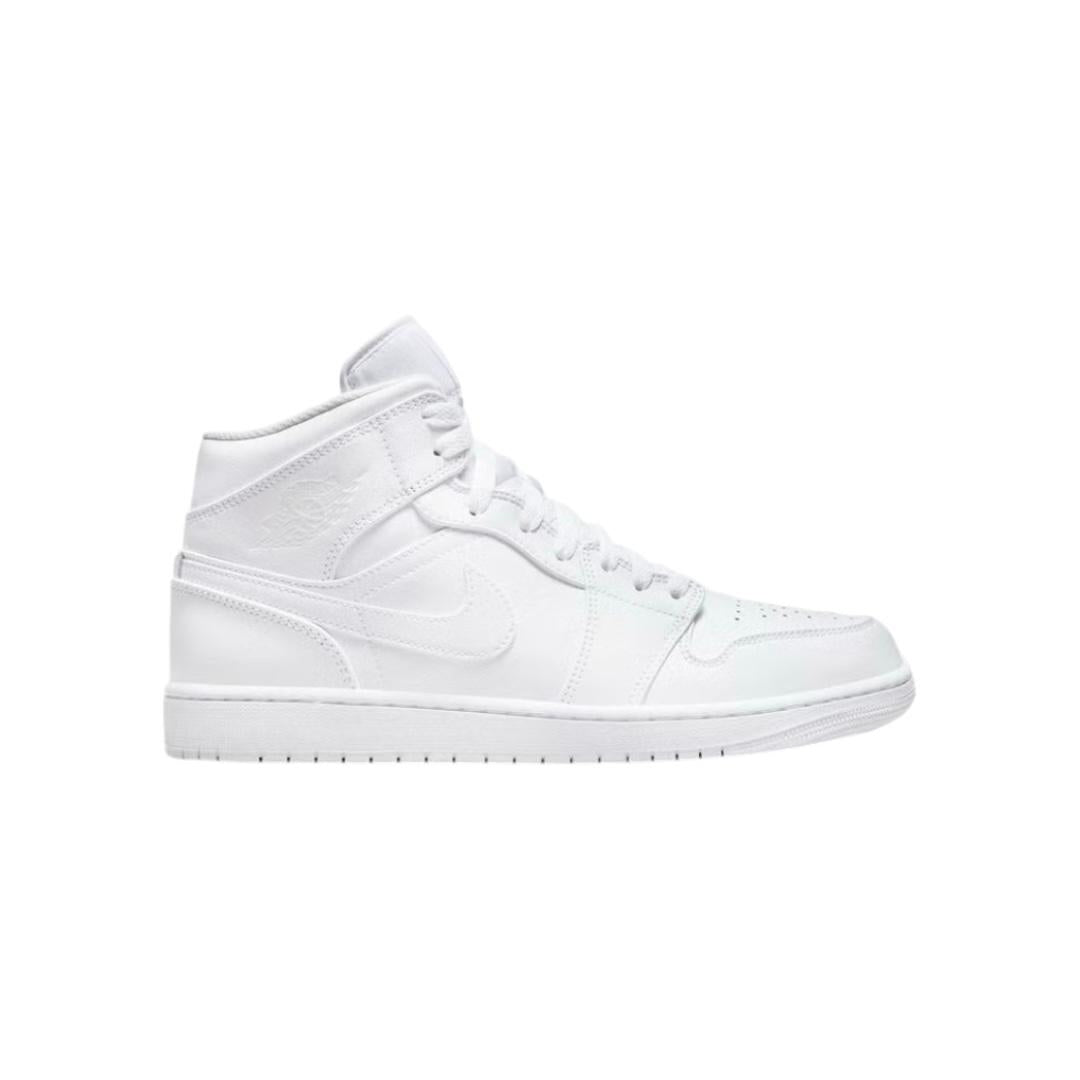 Air Jordan 1 Mid 'Triple White'