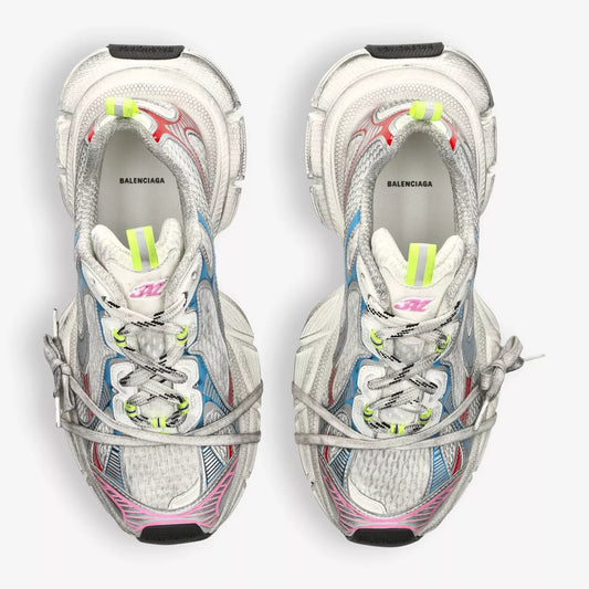 BALENCIAGA 3XL panelled mesh low-top trainers