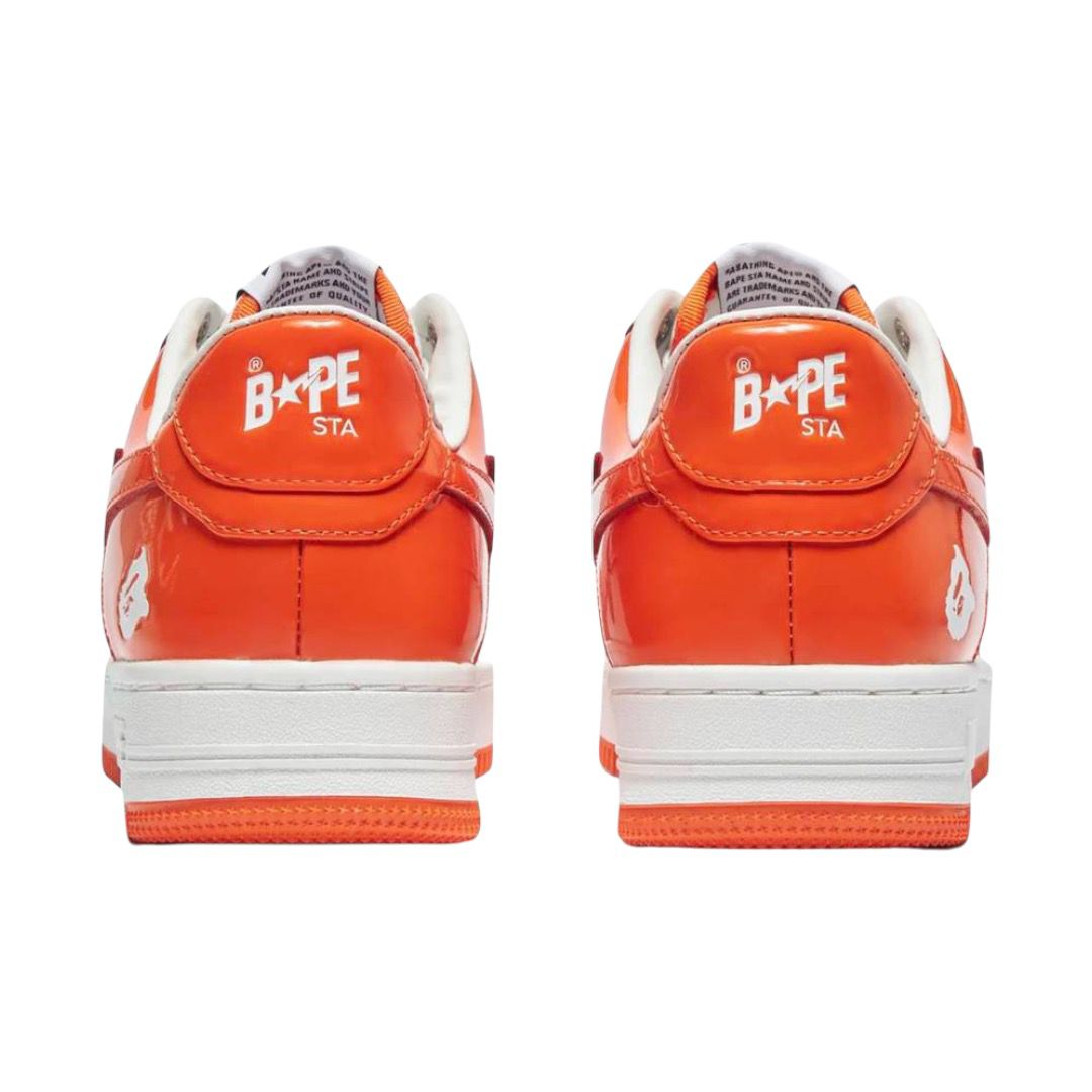 A Bathing Ape Bape Sta Low Orange