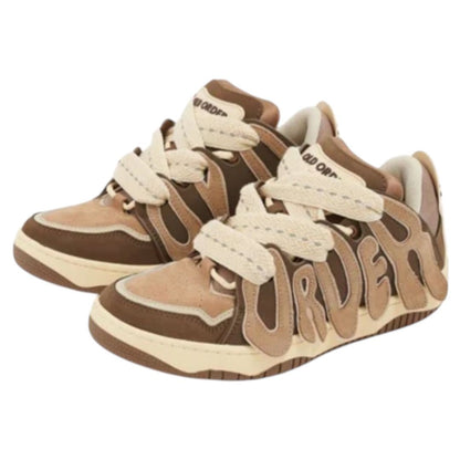 OLD ORDER SKATER 001 SNEAKER COFFEE