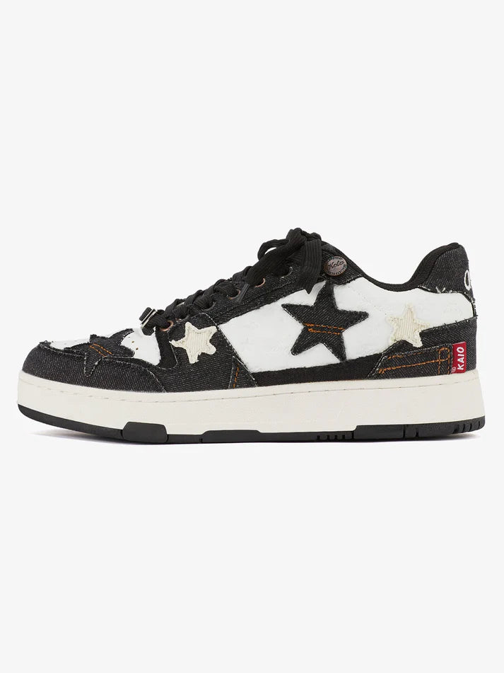Vintage Star Skateboard Sneakers