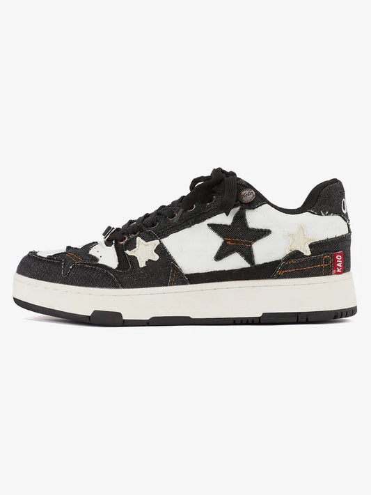 Vintage Star Skateboard Sneakers